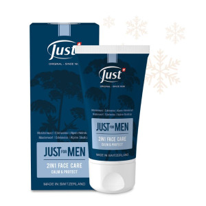 JustForMen 2in1 līdzeklis sejas kopšanai, 75ml